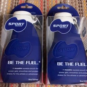 Bundle of two Sport Squeeze reusable pouches NWT